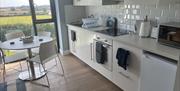 Open plan kitchen