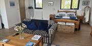 Open plan living bedroom