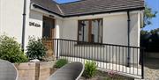 Accommodation front door external view