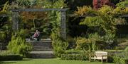 Mount Stewart house and gardens, sunken garden area