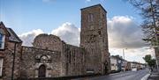 Newtownards Priory from street view