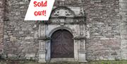 Newtownards Priory with the text Sold OUt