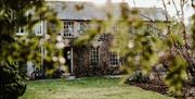 View of Old Mill House the property adjacent to the Walled Garden