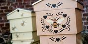 We love our native Black Irish bees who not only pollinate our vegetables fruit and flowers but provide us with delicious raw Walled Garden honey