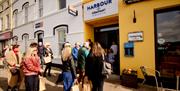 A group enjoying a food tour in Donaghadee