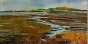 Painting of Scrabo Tower and Strangford Lough