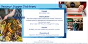 Seacourt Supper Club menu