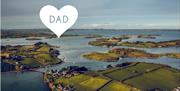 Sketrick Island and Strangford Lough