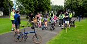 Group starting Park Pedal