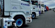 Images of trucks at Kirkistown racecourse