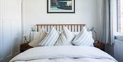 Master bedroom with double bed