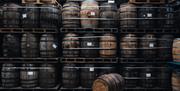 Barrels at warehouse