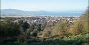 The view from Redburn over Holywood and across Belfast Lough