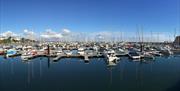 A side view image of Bangor Marina