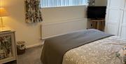 The Beech Room has a kingsize bed with full bathroom and the Spruce Room had a double bed and shower room
