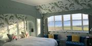 Double bedroom overlooking Ballyholme Bay