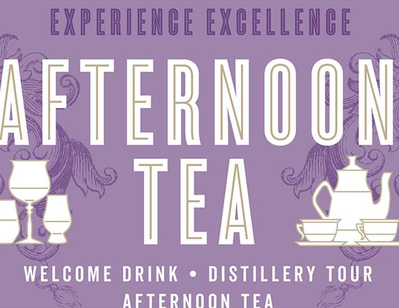 Afternoon Tea at Echlinville Distillery promotional graphic