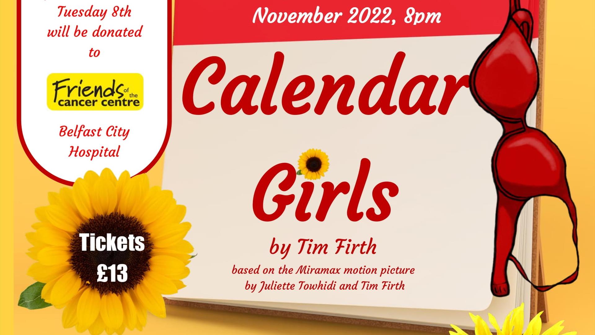 Calendar Girls by Tim Firth poster