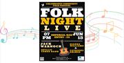 The Columbanus Folk Festival 2024 Folk Night Live poster