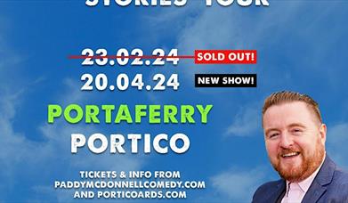 Paddy McDonnell Comedian second night added