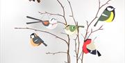Paper birds by Adele Pound
