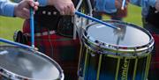 Pipe Band in action